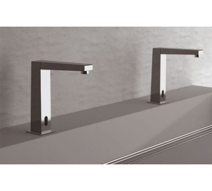 SENSOR rubinetto mono acqua per lavabo elettronico finitura cromo