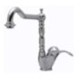 MIRO' rubinetto monocomando lavello monoforo laterale bocca stilizzata finitura cromo