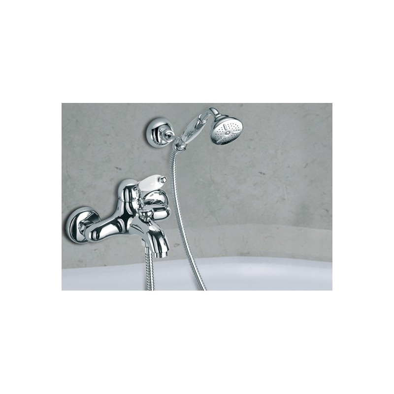 PARENTESI miscelatore monocomando vasca finitura cromo