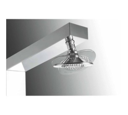 GEMMA H pannello doccia senza miscelatore con attacco acqua alto finitura satinato