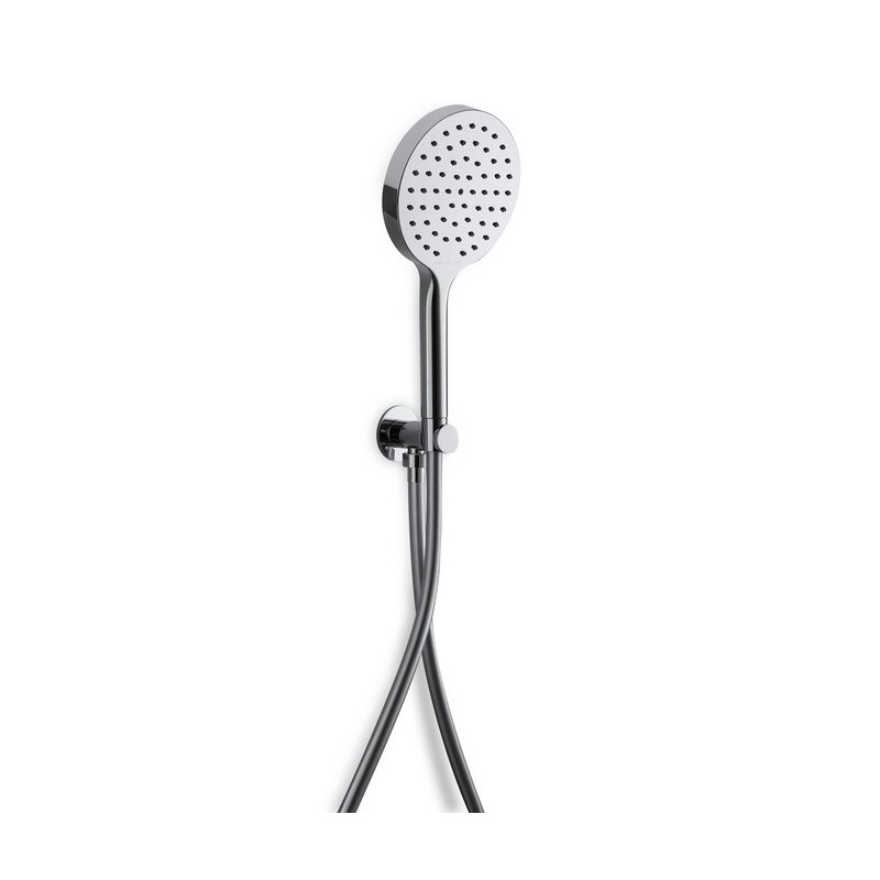 BAGNO ITALIANO - Kit presa acqua con supporto fisso finitura nero opaco