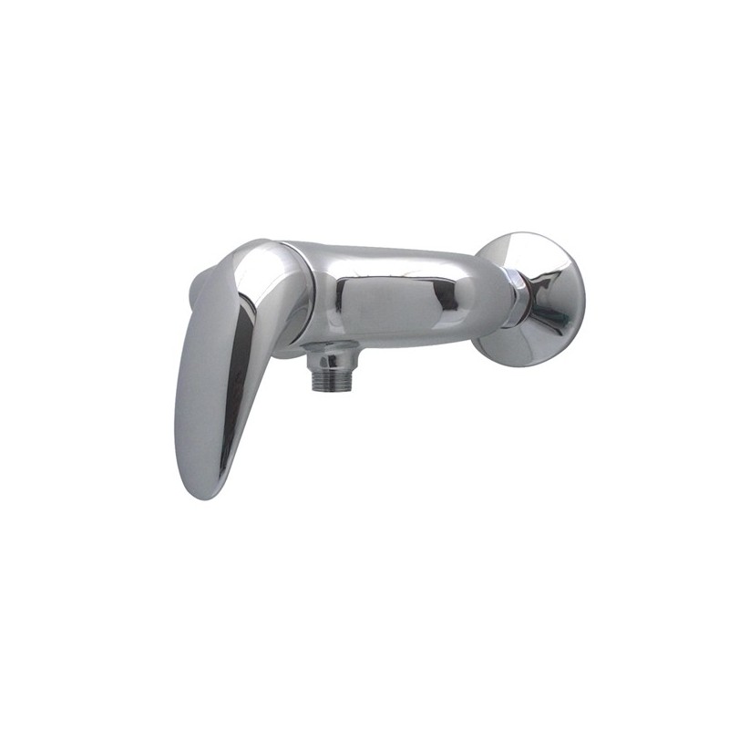 LISCAMM rubinetto monocomando doccia esterno con kit finitura cromo