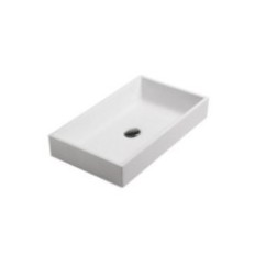PLUS DESIGN lavabo 55x40 finitura bianco