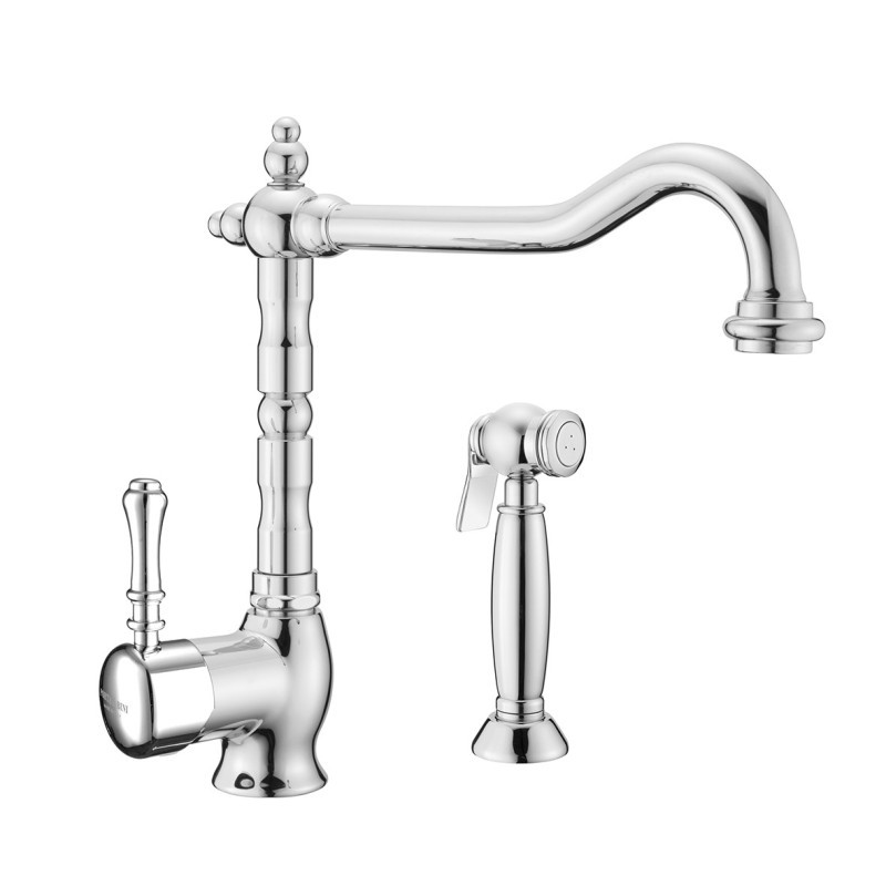 DALI' Monocomando lavello con doccetta esterna estraibile finitura cromo