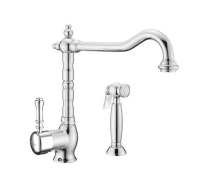 DALI' Monocomando lavello con doccetta esterna estraibile finitura cromo