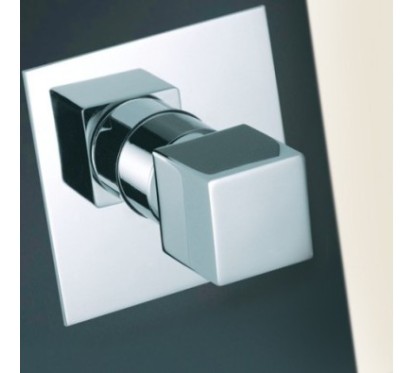 RUBIK miscelatore monocomando doccia incasso finitura cromo