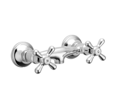 ERICE Gruppo doccia esterno finitura cromo