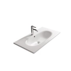 ERGO lavabo cm 85x45, monoforo