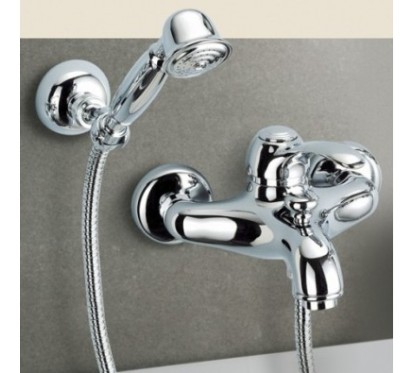 SYRIA miscelatore monocomando vasca finitura vecchio bronzo