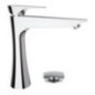 DIVA monocomando lavabo alto finitura cromo