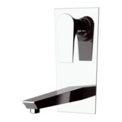 DIVA monocomando lavabo da incasso finitura cromo