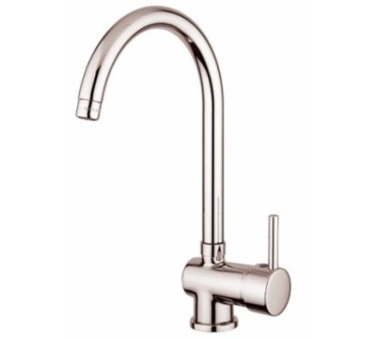 HI-TECH  rubinetto cucina monocomando lavello monoforo con canna girevole finitura cromo