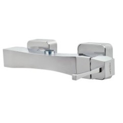 EOS Monocomando doccia esterno con attacco superiore finitura cromo