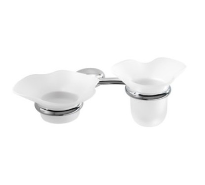 DUEMILA PLUS porta sapone/bicchiere