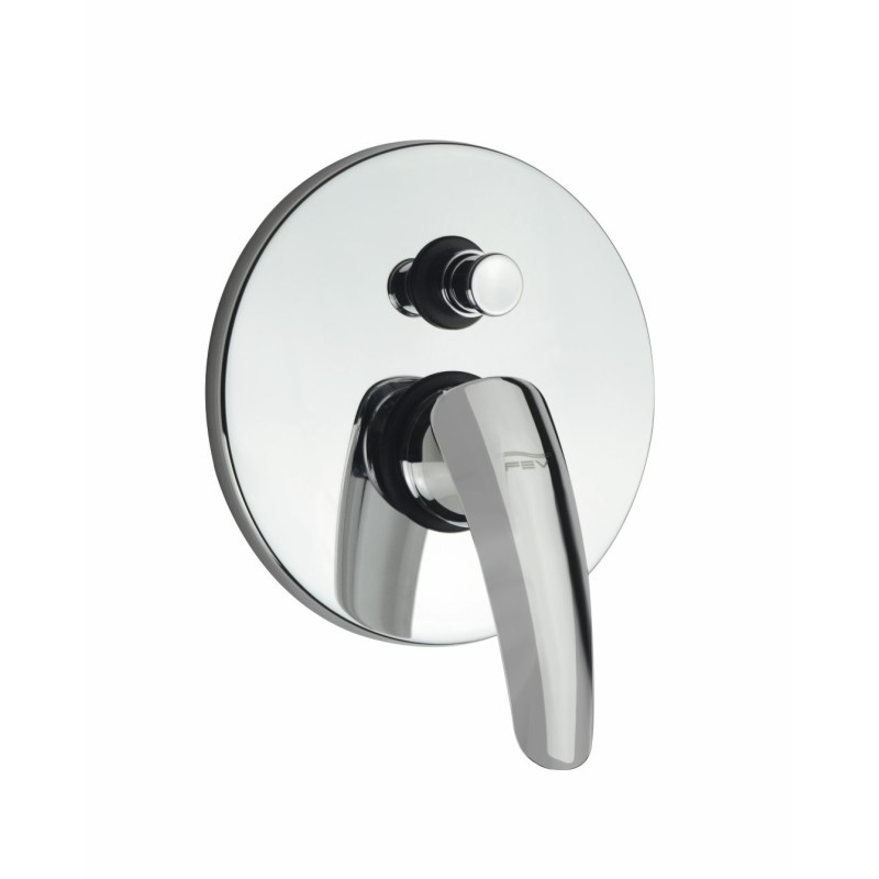 SMART monocomando doccia incasso con deviatore finitura cromo