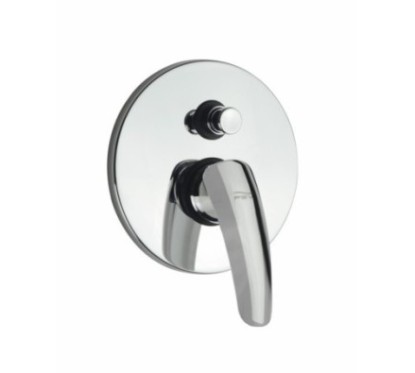 SMART monocomando doccia incasso con deviatore finitura cromo