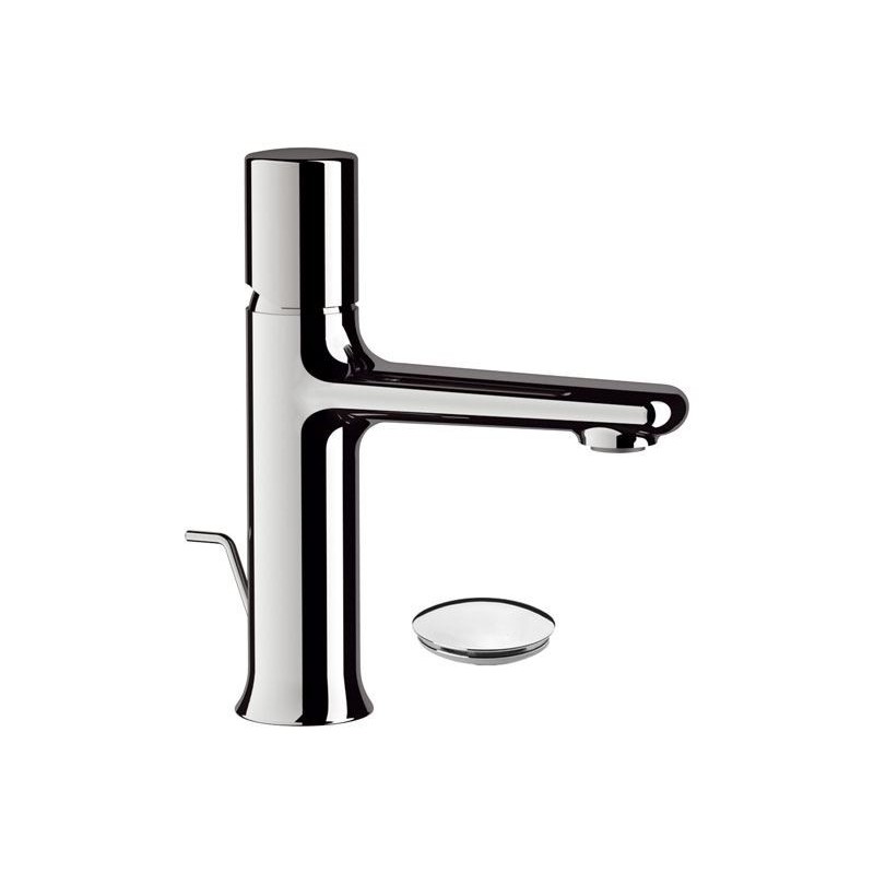 FUSION Monocomando lavabo con scarico finitura cromo