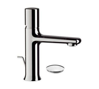 FUSION Monocomando lavabo con scarico finitura cromo