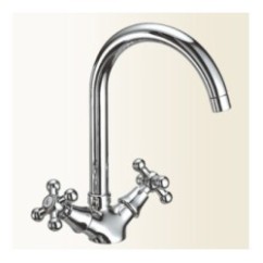 NOA monoforo per lavello finitura sfumato