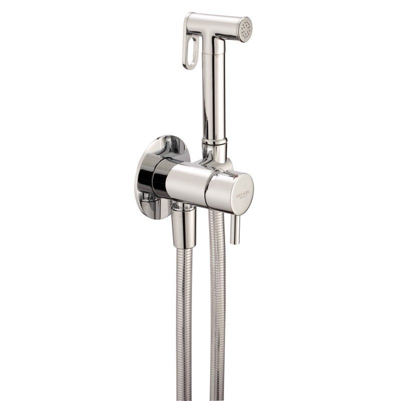 Kit doccetta shut-off con miscelatore finitura nero opaco