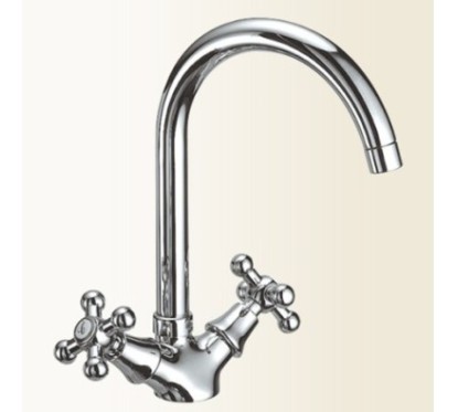 NOA monoforo per lavello finitura sale & pepe