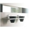 KYRO miscelatore monocomando lavabo con scarico automatico finitura cromo