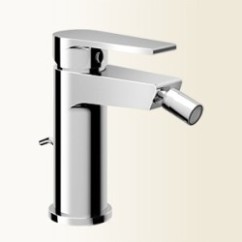 KYRO miscelatore monocomando bidet con scarico automatico finitura cromo