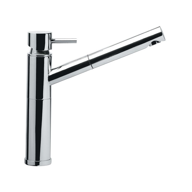 LAVELLI CUCINA miscelatore monocomando lavello con doccia estraibile finitura cromo