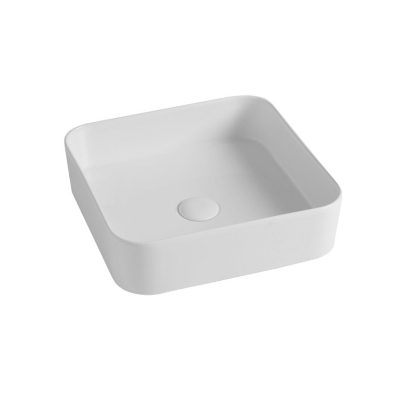SMA42QU40001 Lavabo da appoggio Quadrato SMASH
