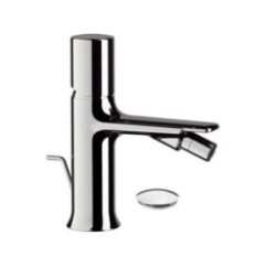 FUSION Monocomando bidet con scarico finitura cromo