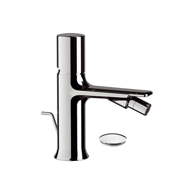 FUSION Monocomando bidet con scarico finitura cromo