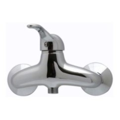 MIRO' rubinetto monocomando doccia esterno con kit finitura cromo-oro