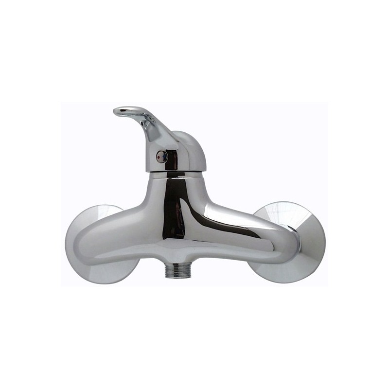 MIRO' rubinetto monocomando doccia esterno con kit finitura cromo-oro