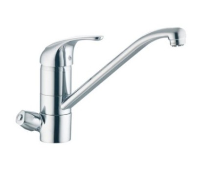 KITCHEN PROGRAM Monocomando lavello tre vie con attacco acqua depurata finitura cromo