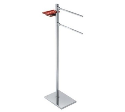 CUBE Piantana con elementi mobili - 2 portasalviette -