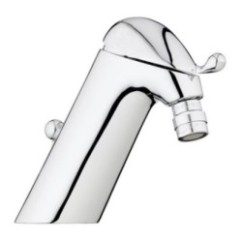 NEW LINE rubinetto monocomando bidet con scarico 1" 1/4 finitura cromo