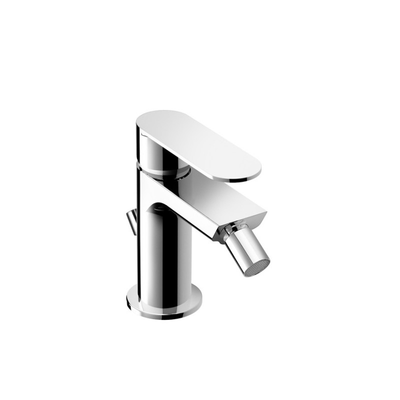 MIA Set miscelatori per lavabo e bidet con scarico finitura cromo