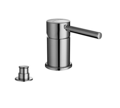 FORMA Monocomando bordo vasca con deviatore finitura cromo