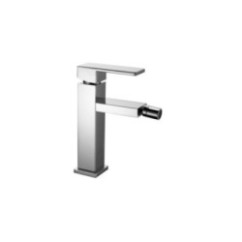 SLIM miscelatore monocomando per bidet finitura matt brushed nickel