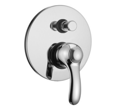 ROYAL Monocomando doccia incasso con deviatore finitura cromo oro