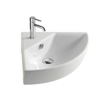 EDEN lavabo angolare cm 45 monoforo.