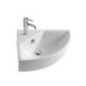 EDEN lavabo angolare cm 45 monoforo.