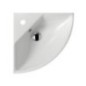 EDEN lavabo angolare cm 45 monoforo.