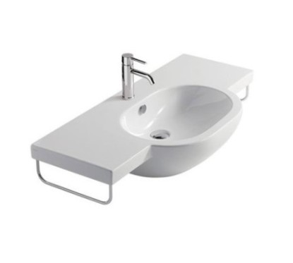 M2 lavabo sospeso cm 100 monoforo