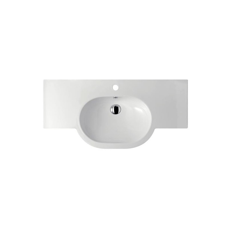 M2 lavabo sospeso cm 100  monoforo
