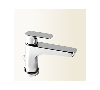 JOLIE Miscelatore per lavabo con bocca lunga e scarico