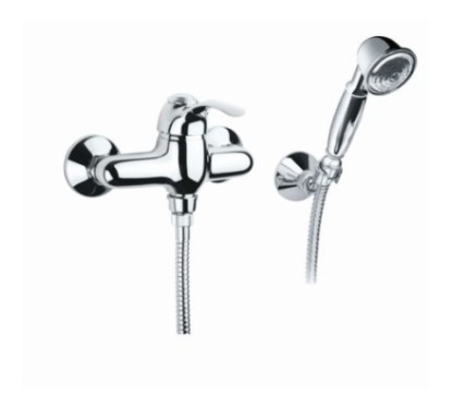 ELITE monocomando doccia esterno con duplex finitura cromo