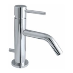 MICRON monocomando lavabo con scarico finitura cromo