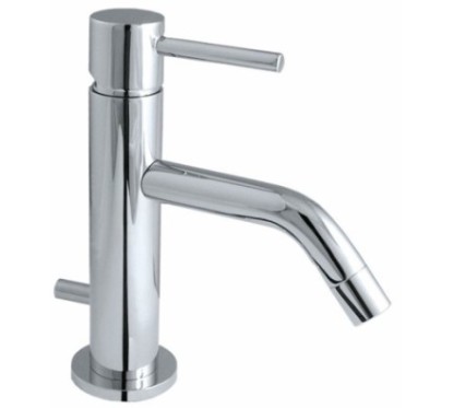 MICRON monocomando lavabo con scarico finitura cromo