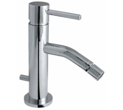 MICRON monocomando bidet con scarico finitura cromo